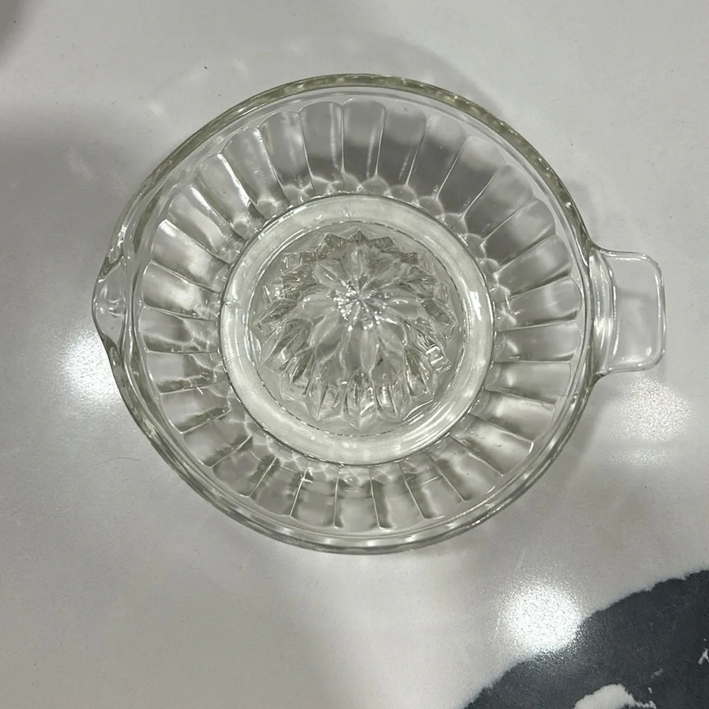Vintage rare paneled orange juice reamer